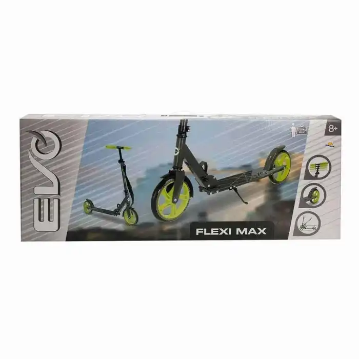 Evo 2 Tekerlekli Flexi Max Yeşil Scooter