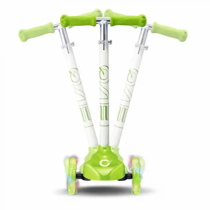 EVO SCOOTER 3TKR IŞIKLI MAX 50KG YEŞİL