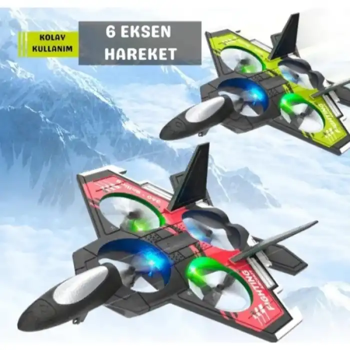 F166 Uçak Drone 3 Bataryalı