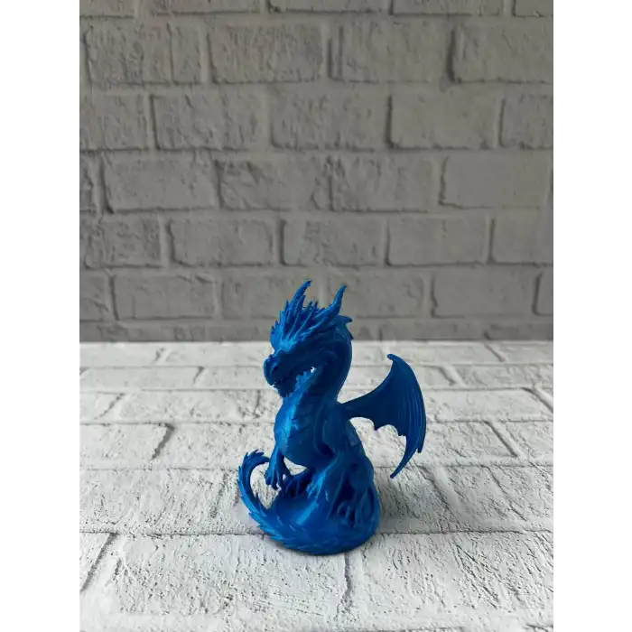 Fantastik Tasarım Ejderha Biblo 12 Cm Hediyelik Ev Ofis Aksesuarı