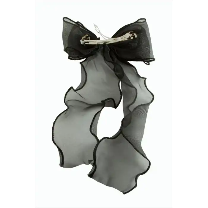 Fiyonglu Tüllü Otomatik Toka 24 cm