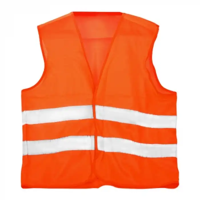 Fosforlu Turuncu İkaz Yelek Bx40