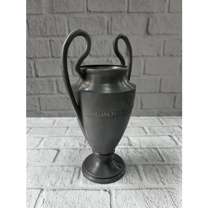 Füme Kupa 25cm UEFA Model Dekoratif Ödül Biblosu