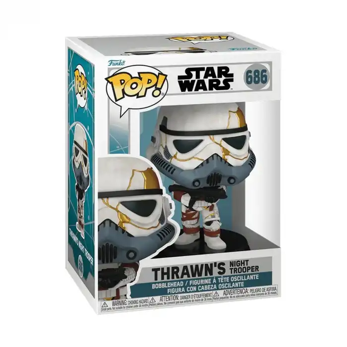 Funko POP Star Wars Ahsoka Thrawns Night Trooper with Blue Mouthpiece