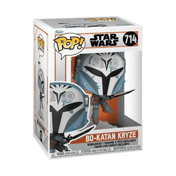 Funko POP Star Wars: The Mandalorian-Katan w/Darksaber and Jet Pack