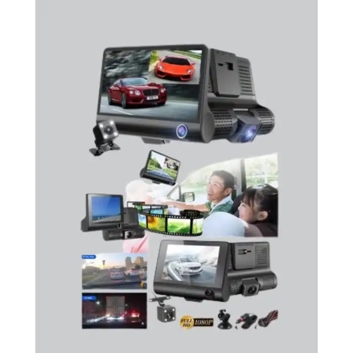 G-Sensör, Park Modu ve Döngüsel Kayıt Destekli Araç DVR