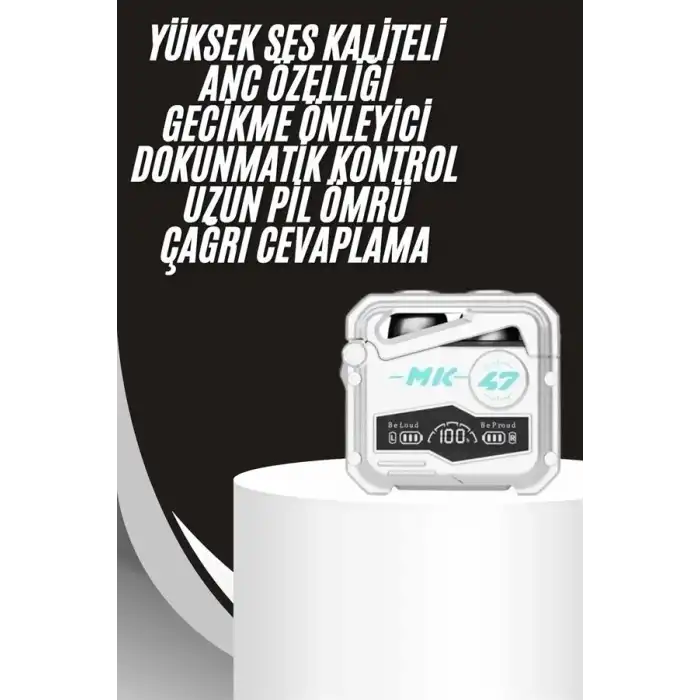 Gecikme Önleyici  Kulaklığı Bluetooth Bağlantılı Anc Özelliği 5.0 Bluetooth