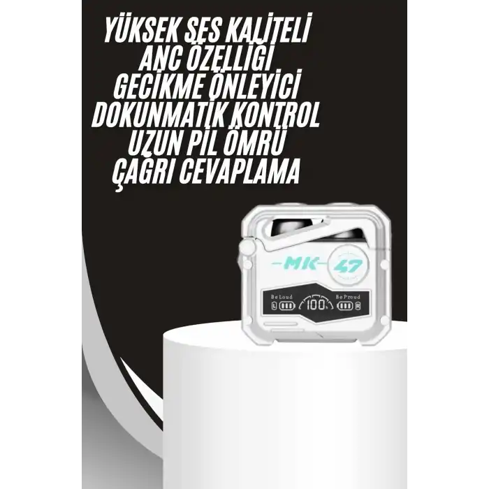 Gecikme Önleyici  Kulaklığı Bluetooth Bağlantılı Anc Özelliği 5.0 Bluetooth