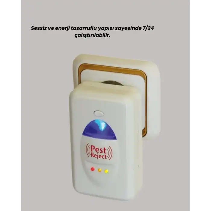Geniş Alan Kapasiteli Sessiz Enerji Tasarruflu Haşere Kovucu