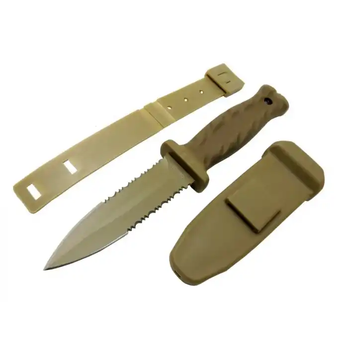 Eco Lounge Gerber Knives S30V Haki Av Bıçağı 22cm - Testere Detaylı, Kılıflı