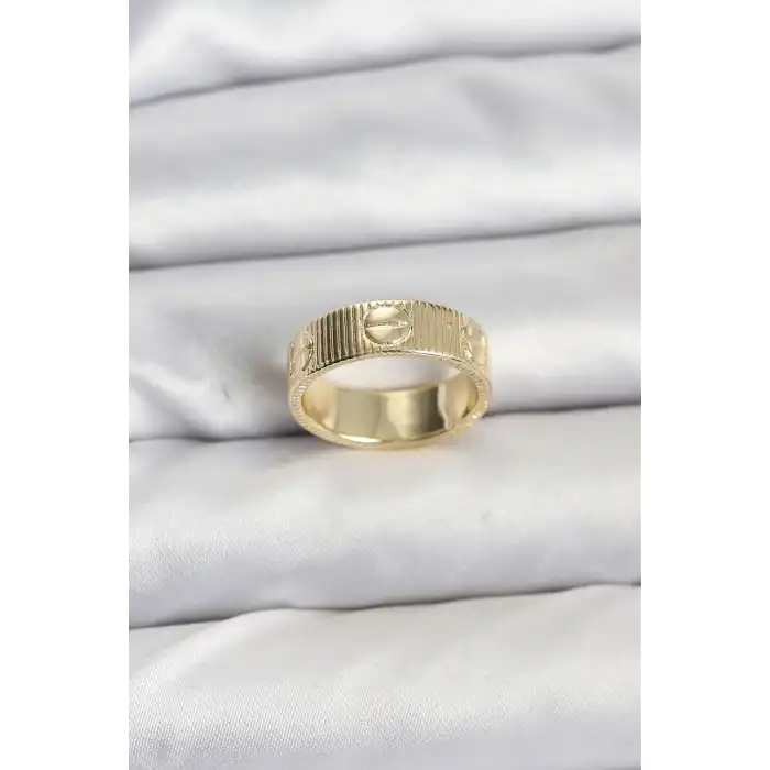 Gold Renk Model Kadın Yüzük