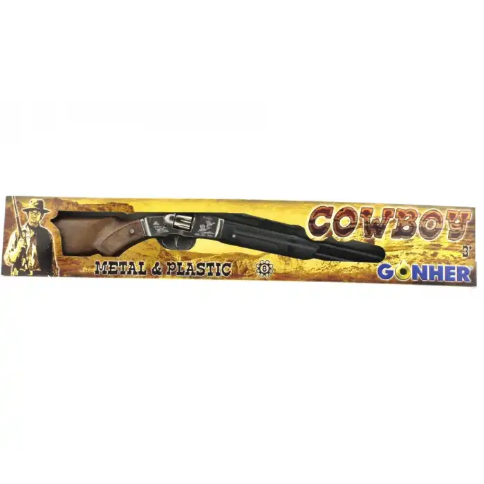 Gonher 8li Plastik Kowboy Tüfeği