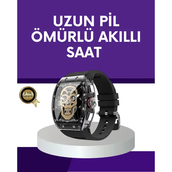 GPS ve NFC Özellikli Akıllı Saat iOS Android Uyumlu