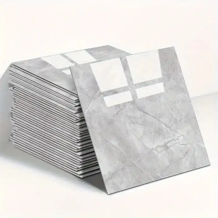 Gri Mermer Desen Duvar Sticker (30*30)