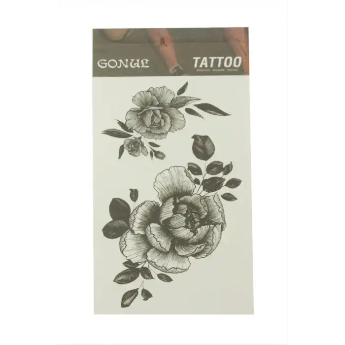 Gül Tattoo Dövme Sticker