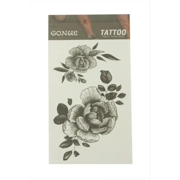 Gül Tattoo Dövme Sticker