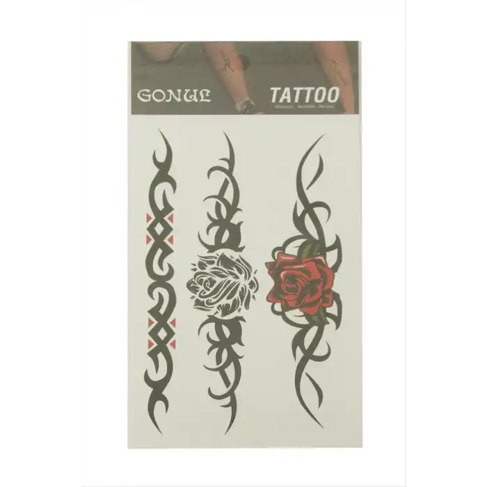 Gül Tattoo Dövme Sticker