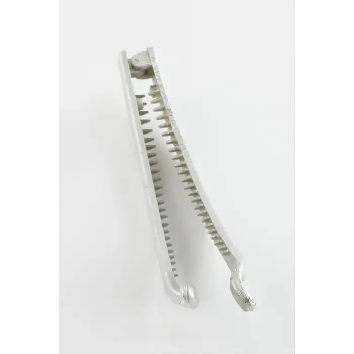 Gümüş Renkli Muz Toka 11 cm