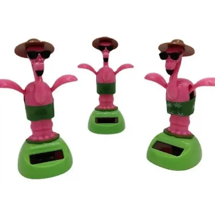 Güneş Enerjili Solar Sallanan Flamingo