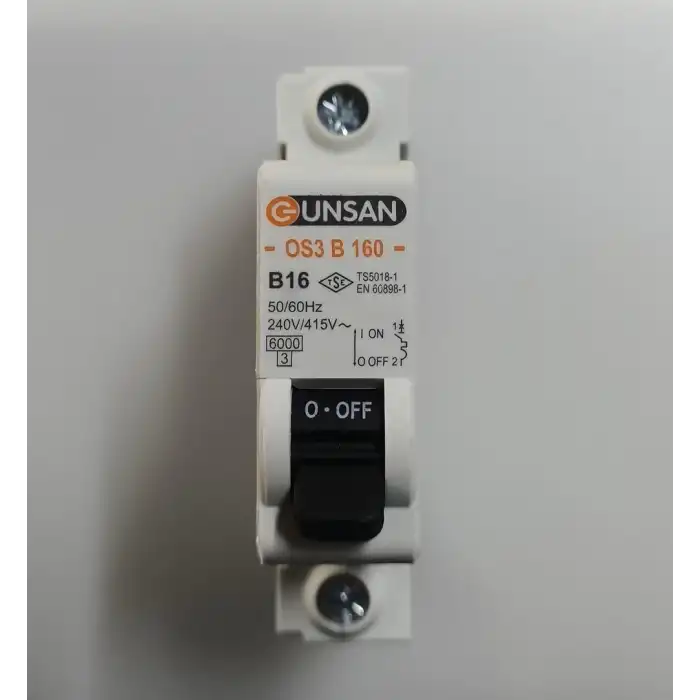 1X40 A B Tipi 6 Ka W Otomat Sigorta