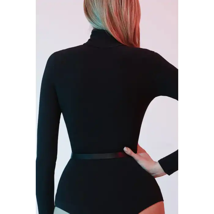 Halkalı Şık Deri Harness Kemer 1144