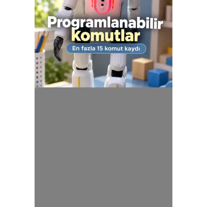 Hareket Sensörlü Robot Oyuncak Elle Yönlendirme Özellikli