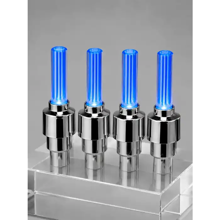 Hareketle Yanan LED Sibop Işığı 4lü Araç Lastik Lambası