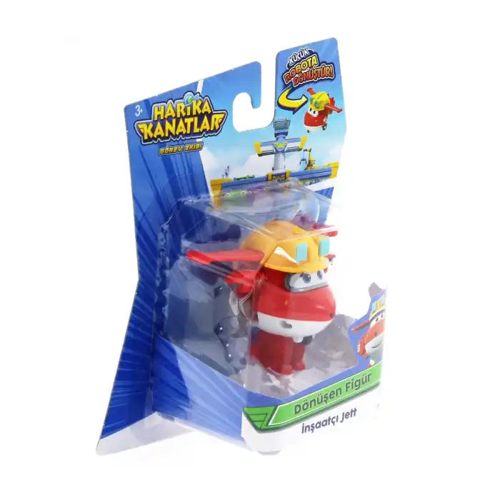 Harika Kanatlar Dönüşen Mini Figür İnşaatçı Jett