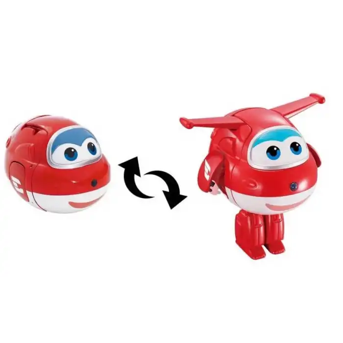 Harika Kanatlar Dönüşen Tekli Figür YumBot Jett