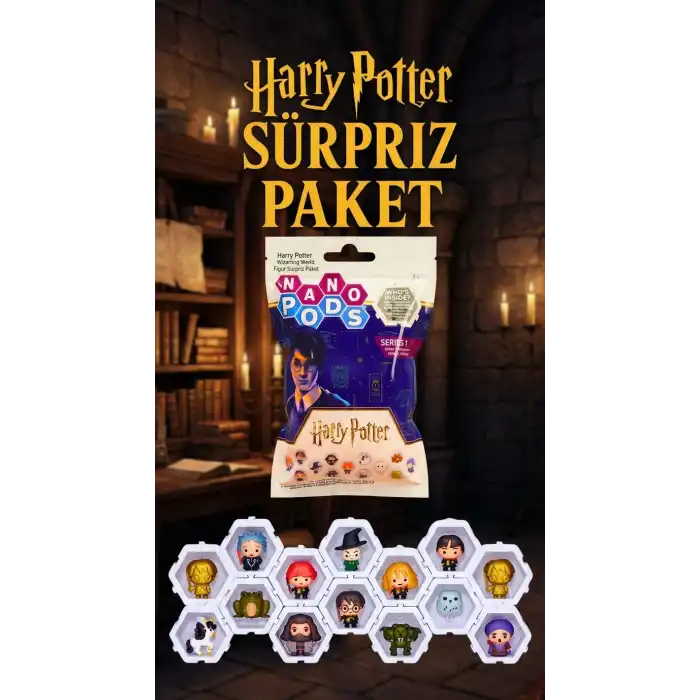 Harry Potter Sürpriz Figür Seti Çocuklar ve Koleksiyonerler İçin 2 Adet