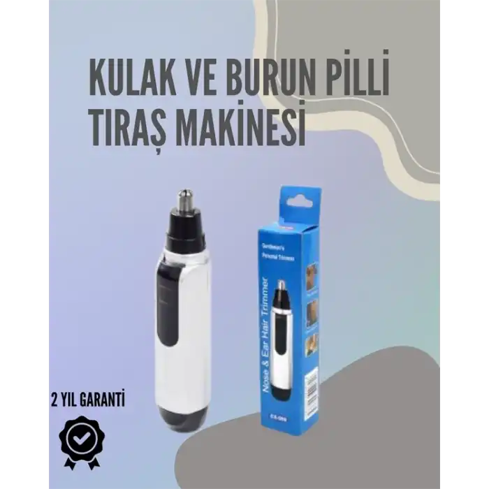 Hassas 3d Bıçaklı Kulak Ve Burun Tıraş Makinesi