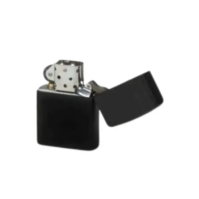 Hediyelik Zarif Zippo Model Siyah Benzinli Çakmak