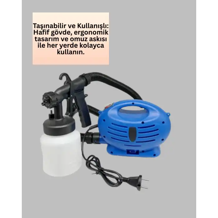 Hızlı Kurulumlu Boya Püskürtme Sistemi