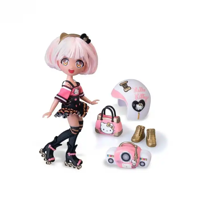 HKTF1000 Hello Kitty Manga Bebek - Golden Diva Roller
