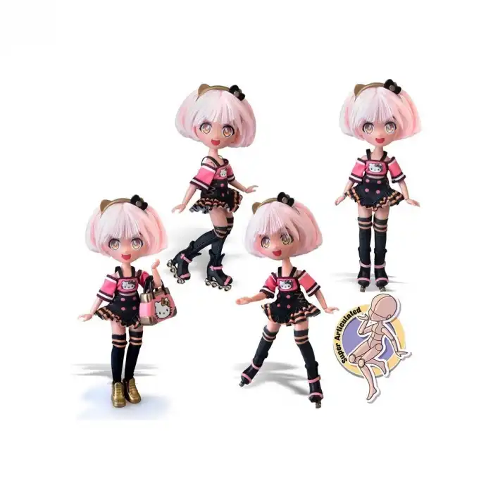 HKTF1000 Hello Kitty Manga Bebek - Golden Diva Roller