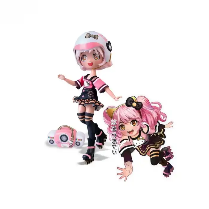 HKTF1000 Hello Kitty Manga Bebek - Golden Diva Roller