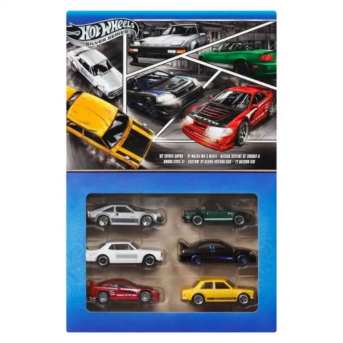 Hot Wheels Japon Temalı 6lı Araba Seti