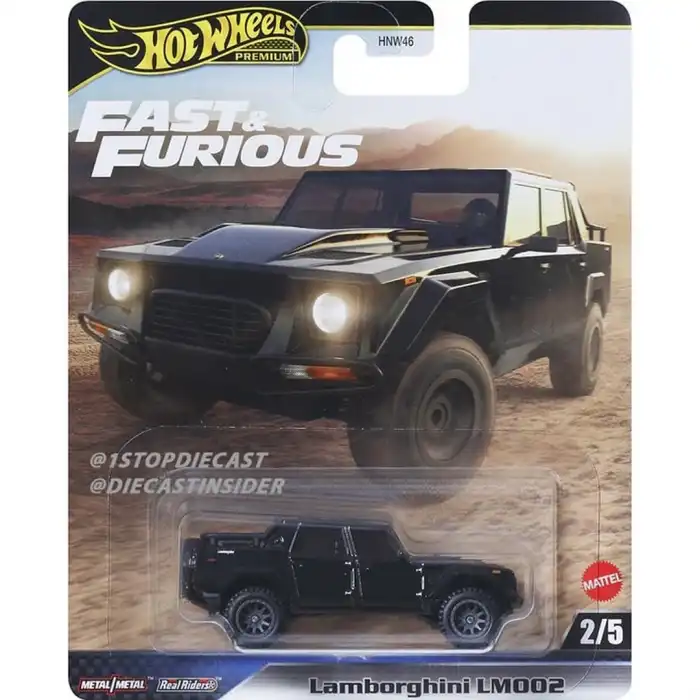 Hot Wheels Premium Fast . Furious Lamborghini LM002