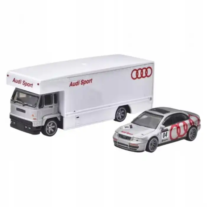 Hot Wheels Premium Team Transport Audi S4 Quattro & Fleet Flyer