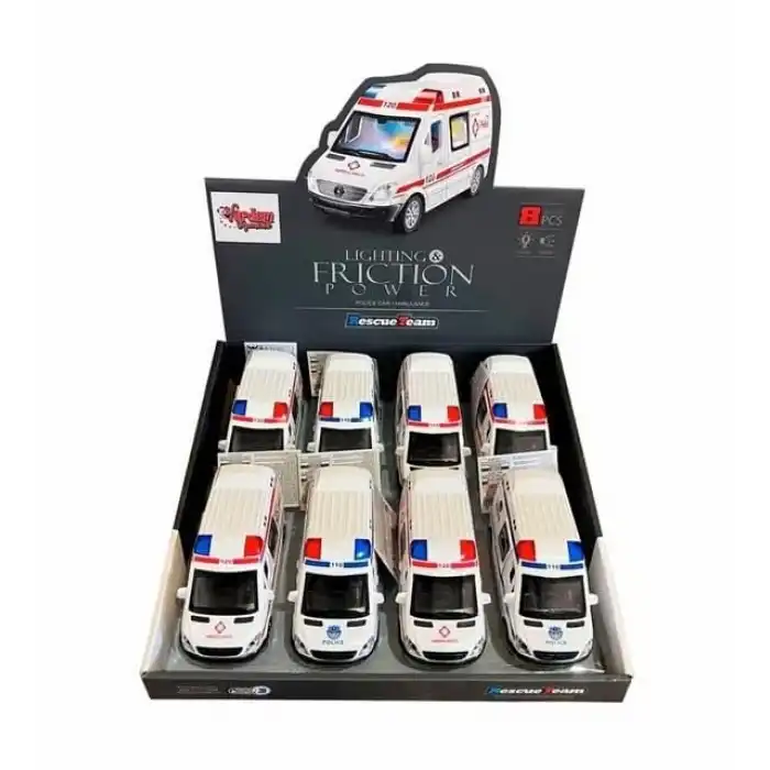 HT-7737 SURT.IŞIKLI SESLİ AMBULANS POLİS -VRD