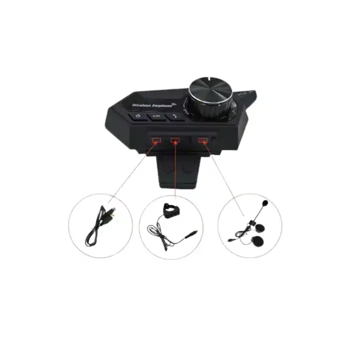 Intercom Bluetooth Kulaklık Kask Kulaklığı ANC Özelliği Yüksek Ses Kaliteli