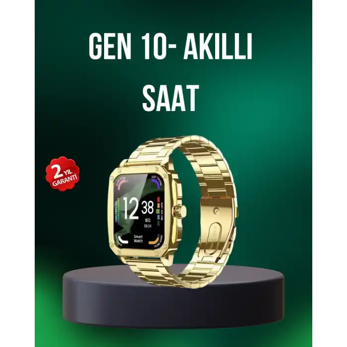 IOS Android Uyumlu Akıllı Saat Şifre Koruma Spor ve Günlük