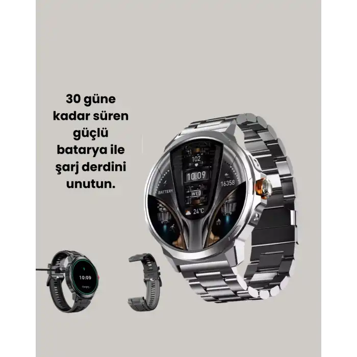 IP68 Su Toz Dirençli SW80 Akıllı Saat Android iOS Uyumlu