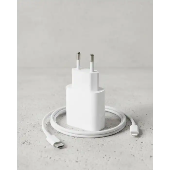 iPhone 14 13 12 11 XR XS Max 20W Lightning Şarj Adaptörü Kablo Dahil