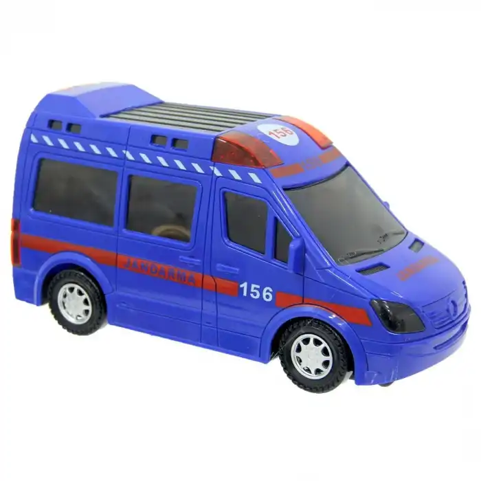 Işıklı Sesli Pilli Jandarma Arabası - FAB(156)