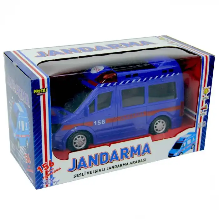 Işıklı Sesli Pilli Jandarma Arabası - FAB(156)