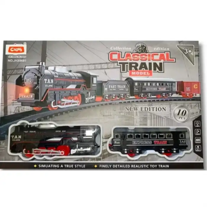 Işıklı Sesli Tren Seti 10 Parça