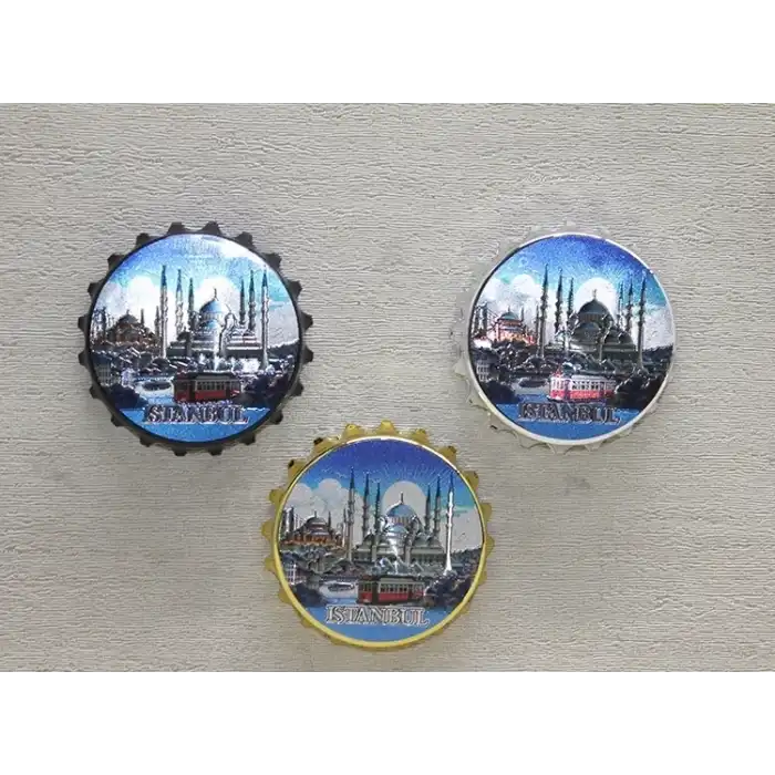 İstanbul Temalı Metal Magnet Alk4339