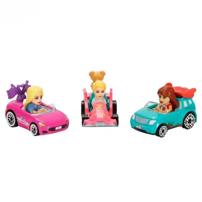 JDG45 Hot Wheels Racerverse Bebek 3 lü Araba Seti
