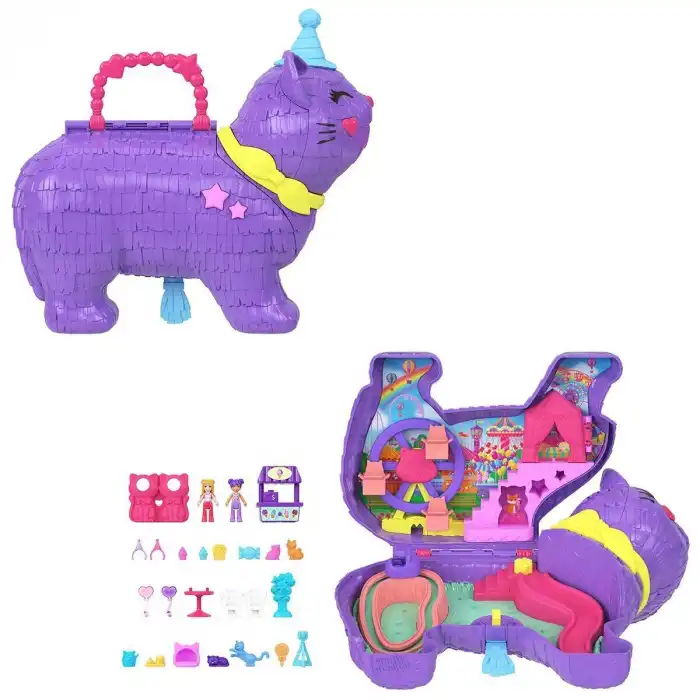 JFT90 Polly Pocket Parti Kediciği Oyun Seti